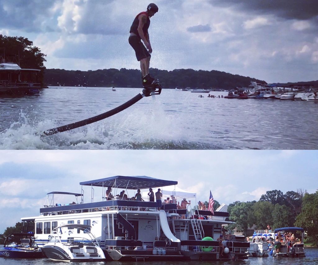 Nashville Flyboard Bahcelor Party Percy Priest